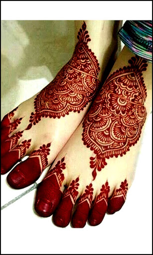 Leg Latest Bridal MehndiDesign