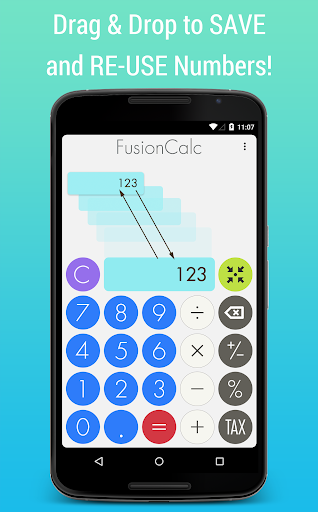 Android application FusionCalc (Memo Calculator) screenshort