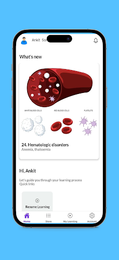 Android application REPRONEET LEARNING screenshort