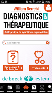 Diagnostics & thérapeutique Bildschirmfoto