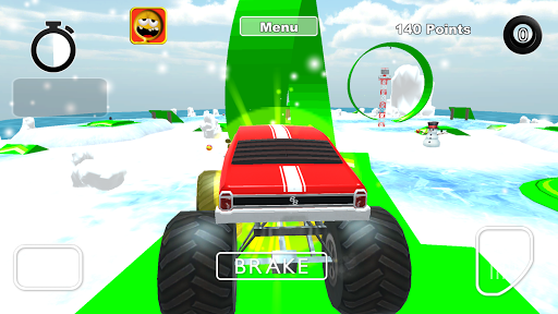 Snow Car Race & Stunts Extreme Screen 2
