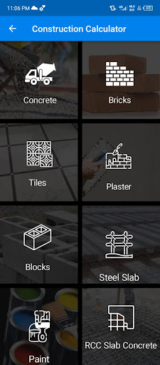 Android application ALSYED CONSTRUCTION screenshort