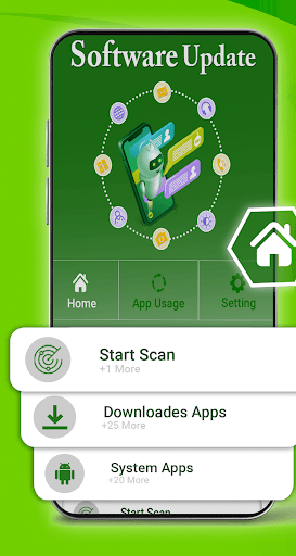 Android application Phone Software - Apps Updater screenshort