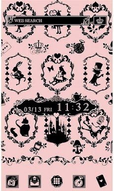 かわいい壁紙 アイコン Alice Gothic 無料 Androidアプリ Applion