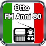 Radio Otto FM Anni 80 Gratis Online In Italia icon