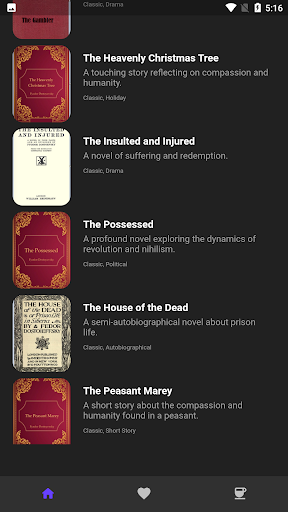 All Books Fyodor Dostoyevsky Screen 2