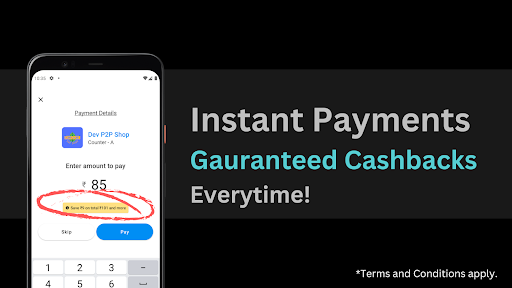 Android application ZeroBill: Bills, UPI, Rewards screenshort
