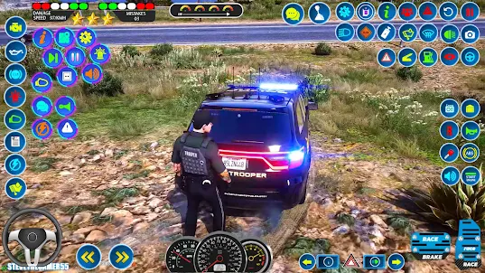 美国警车驾驶汽车游戏
