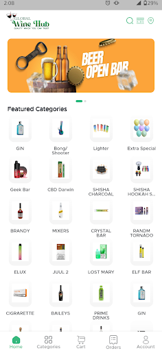 GlobalWineHub Screen 2