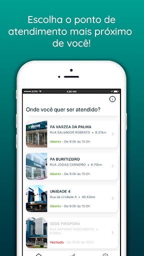 Android application CoopSenha screenshort