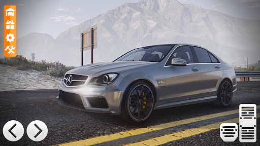 C63 Mercedes AMG Drift Rider