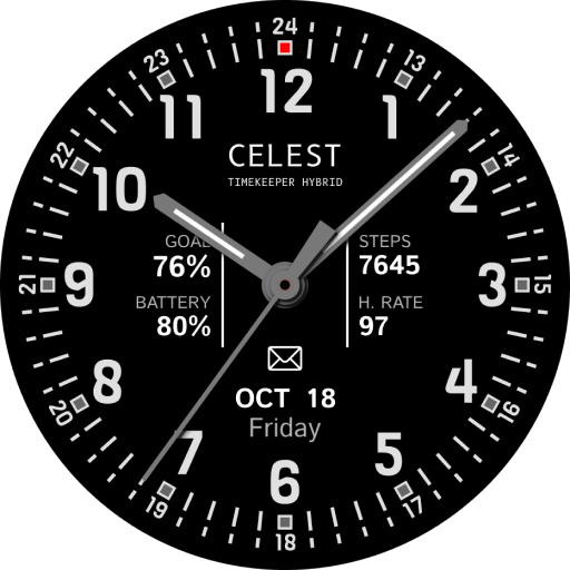 CELEST5461 Hybrid Watch logo