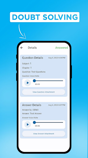 AR Physics Classes Screen 3