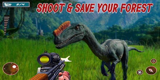 Jurassic Dino : Hunting Games