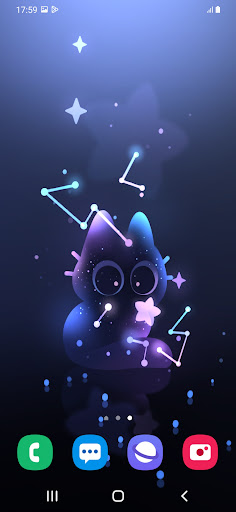 Android application Milky Way Kitten screenshort