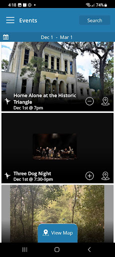 Screenshot of Explore Clay FL