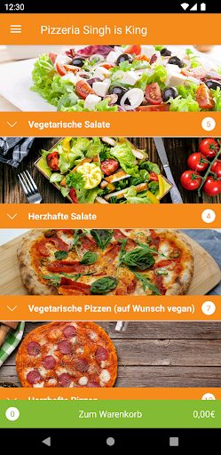 Pizzeria Singh is King Screen 2