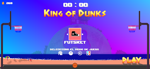 Basketball Game: King of Dunks Screen 2