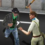 Street Gangster chase : Vegas Crime Escape Sim icon