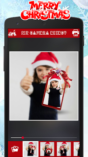 Christmas Camera Effect Screen 2