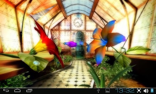 Magic Greenhouse 3D Pro lwp Ekran Görüntüsü