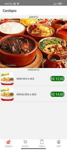 Restaurante Caseirinho Screen 3