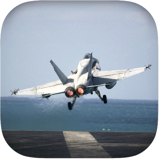 F18 Airplane Pilot Simulator  Icon