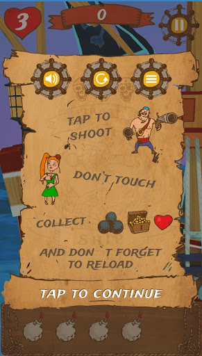 games pirate ship Screen 2