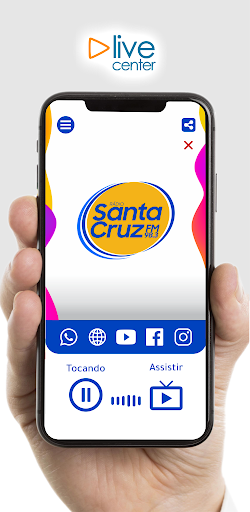 Android application Santa Cruz 98 FM screenshort