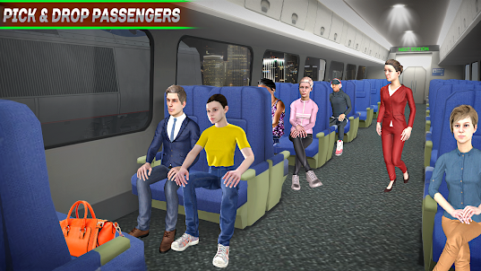 City Train Driving Games