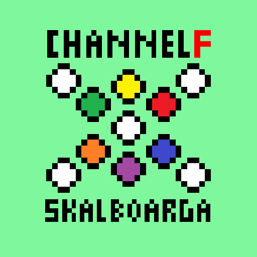 Channel F™ Skalboarga The Game logo