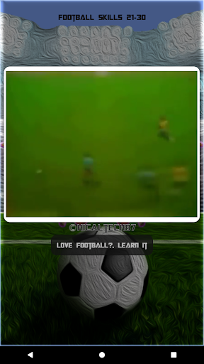 Football Skills Screen 2