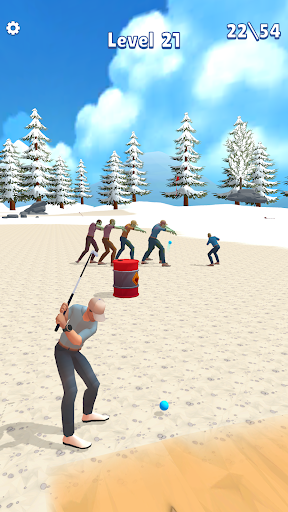 Android application Golf Defender screenshort