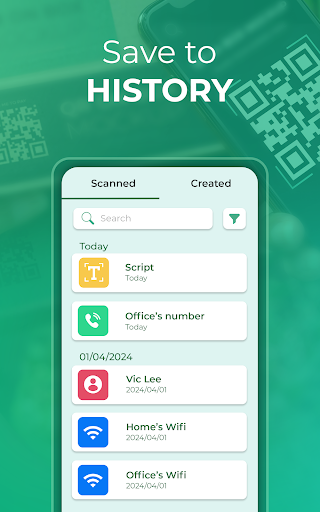 QR  Barcode Scanner Creator