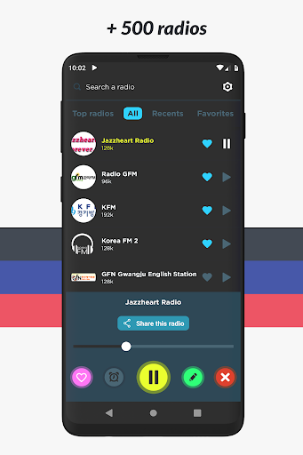 Radio Korea: K-POP Radio FM Screenshot 4 - AppWisp.com