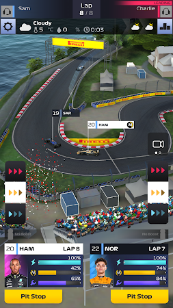 Game screenshot F1 Clash - カーレーシングマネージャー apk download