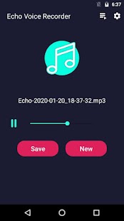 Echo Voice Recorder Screenshot