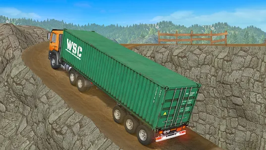 Mountain Truck Driving Games