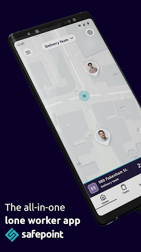 Android application Safepoint: Lone Worker Safety screenshort
