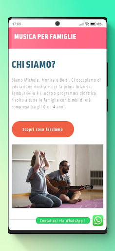 Android application TamburHello® screenshort