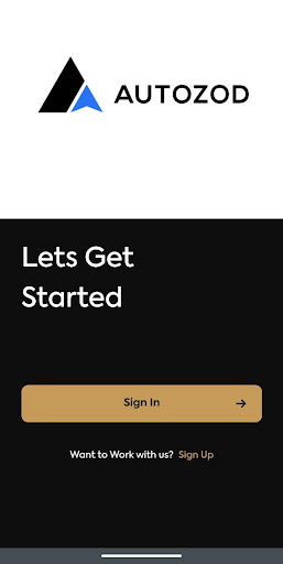 Android application Autozod Driver App screenshort