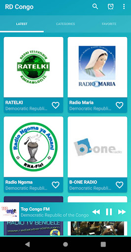 RD Congo radios online screenshot 3