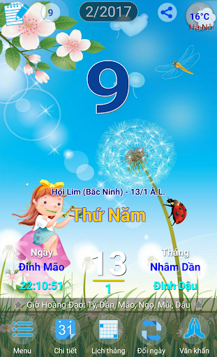 Lịch VN Lite - Lich Van Nien Screen 2