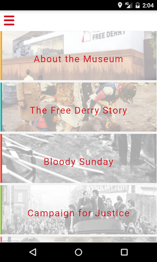 Museum of Free Derry Screen 3