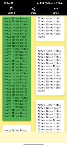Notes Screen 3