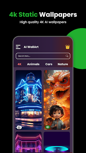 AI Smile Art Live Wallpaper 4K Screenshot 2 - AppWisp.com