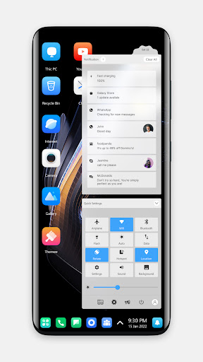 Techno Phantom 5 Theme Screen 3