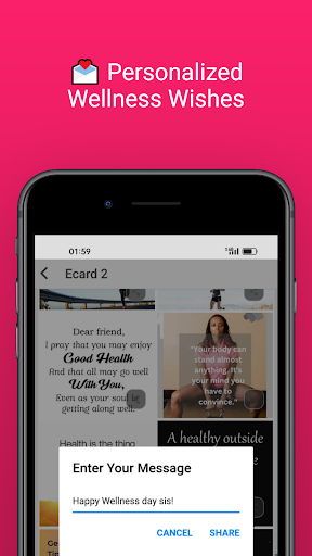 Happy Global Wellness Day Card