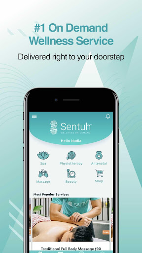 Android application Sentuh screenshort
