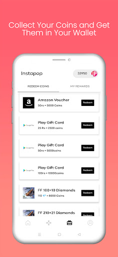 Earn Cash & Rewards : Instapop Screenshot